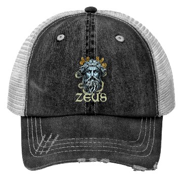 Discover Greek God Zeus Greece Ancient Mythology Trucker Hats