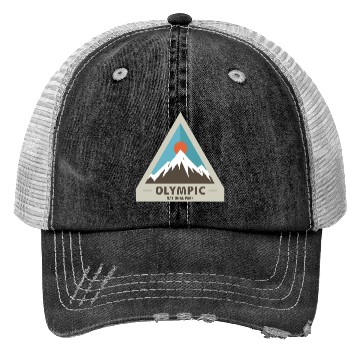 Discover Olympic National Park Trucker Hats