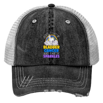Discover Bladder Cancer Warrior Bladder Cancer Awareness Trucker Hats