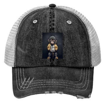 Discover Bully Monkey Trucker Hats