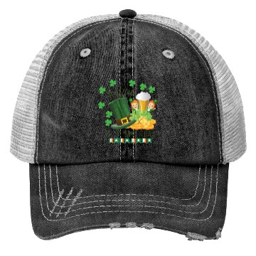 Discover Happy St. Patrick’s Day Trucker Hats