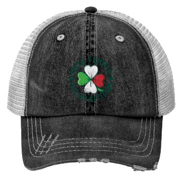Discover Irish Temper Italian Attitude Trucker Hats
