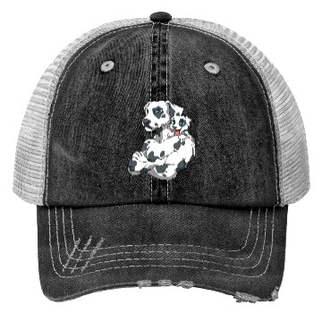 Discover Strong Dalmatiner with Dalmatiner Puppy Trucker Hats