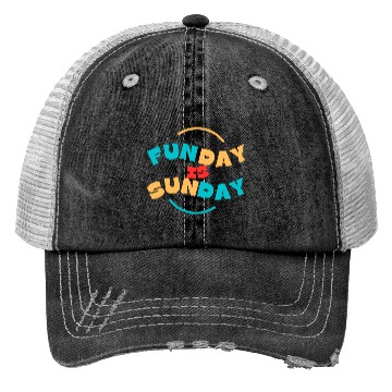 Discover Sunday Funday Trucker Hats