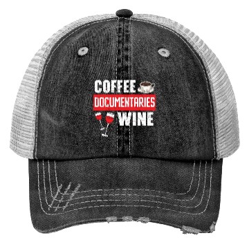 Discover Coffee Documentaries Wine True Crime Documentary Trucker Hats
