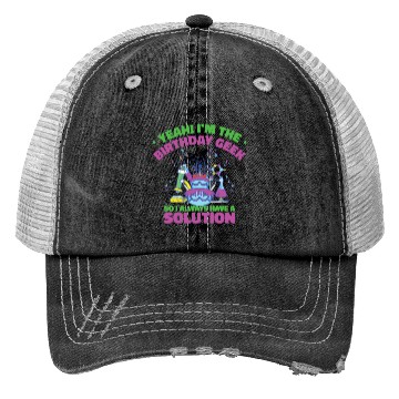 Discover Science Theme Birthday Party Chemistry Scientist Trucker Hats