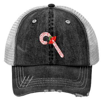 Discover Cute Candy Holiday Pattern Trucker Hats
