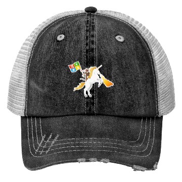 Discover Ninja Cat Unicorn Trucker Hats