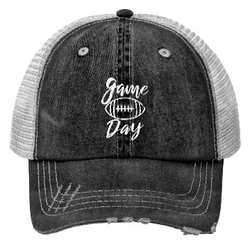 Discover Game Day - Football - Throwback Design - Classic Trucker Hats