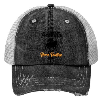 Discover Funny Equestrian Horse Vaulting Wife Trucker Hats