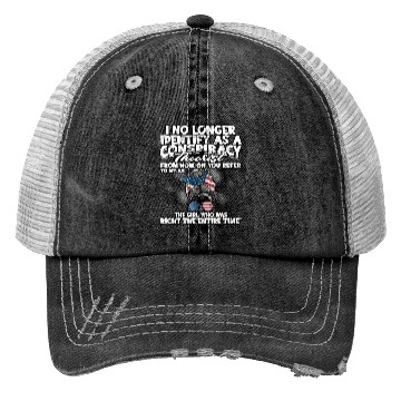 Discover Conspiracy Theorist Theory Science Fiction Trucker Hats