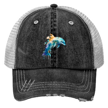 Discover Dolphin Trucker Hats