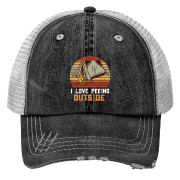 Discover funny hiking Wanderer hiking Trucker Hats for hiking