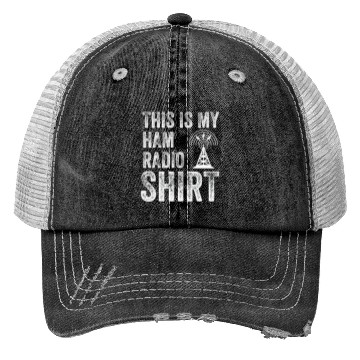 Discover This Is My Ham Radio Trucker Hats