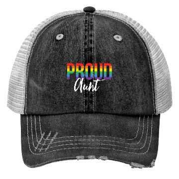Discover Proud Aunt Trucker Hats
