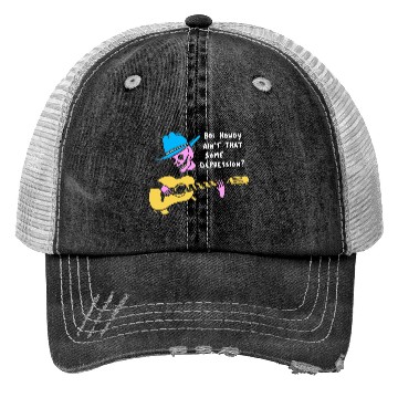 Discover Boi Howdy Ain't That Some Depression? Apparel Trucker Hats