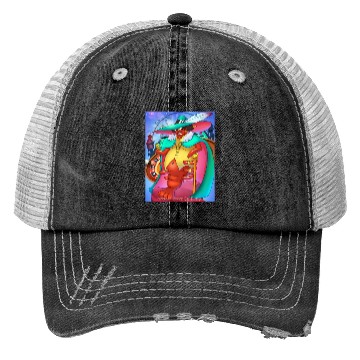 Discover Cornbread Shrimp Da' Pimp Trucker Hats