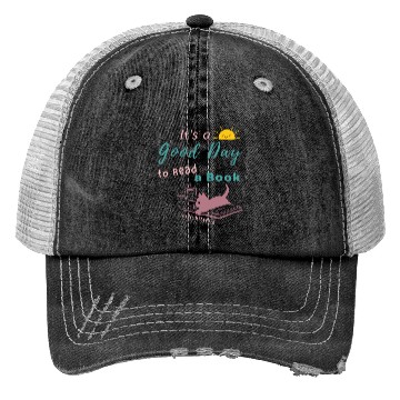 Discover Good Day to Read Drink Coffee playing with Kittens Trucker Hats