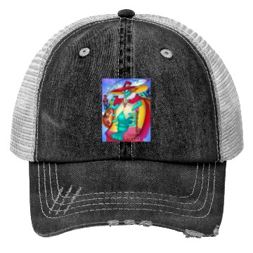 Discover Cornbread Shrimp Da' Pimp (green) Trucker Hats