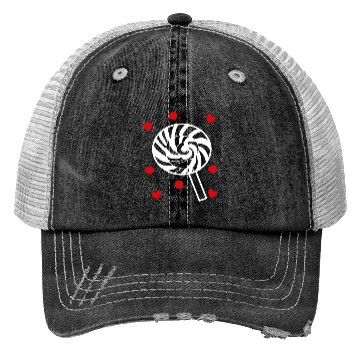 Discover cute candy sweet lollipop lover Trucker Hats