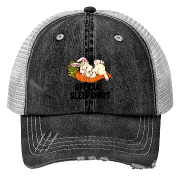Discover Sleep Trucker Hats Sleeping Cute Bunny Chibi Rabbit