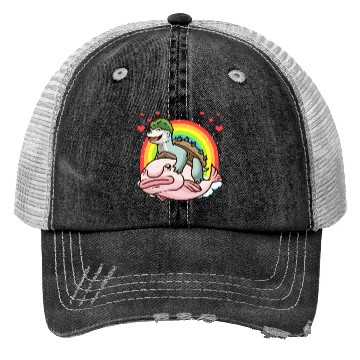 Discover Mary River Turtle And Blobfish Trucker Hats