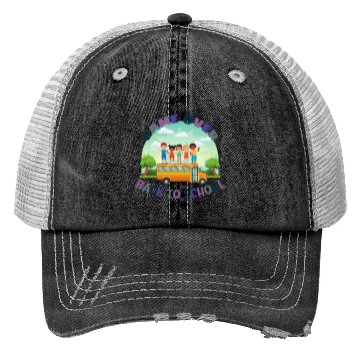 Discover game over back to school Trucker Hats