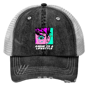 Discover Anime Is a Lifestyle Japanese Kawaii Japan Cute An Trucker Hats