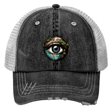 Discover Hug the Earth - Climate Crusader Trucker Hats