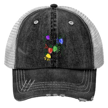 Discover Be The Light Christmas Trucker Hats
