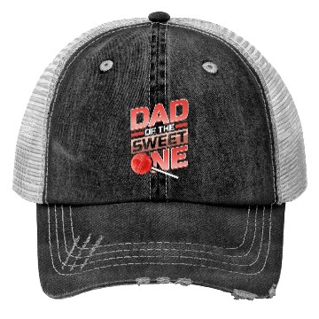 Discover Dad Of The Sweet One Lollipop Trucker Hats