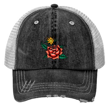 Discover Hibiscus Trucker Hats