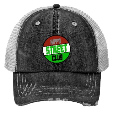 Discover Brand Hippo Street Trucker Hats