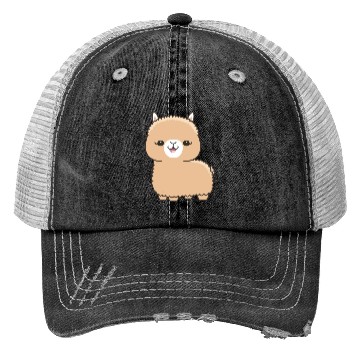 Discover cute cartoon albaca Trucker Hats