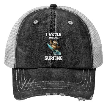 Discover I'm Enough I'm Going Surfing Windsurfer Saying Trucker Hats