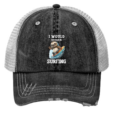 Discover I'm Enough I'm Going Surfing Windsurfer Saying Trucker Hats