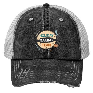 Discover Holiday Baking Team Trucker Hats