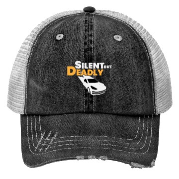 Discover Electric Vehicle Silent But Deadly Trucker Hats