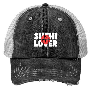 Discover sushi lover Trucker Hats