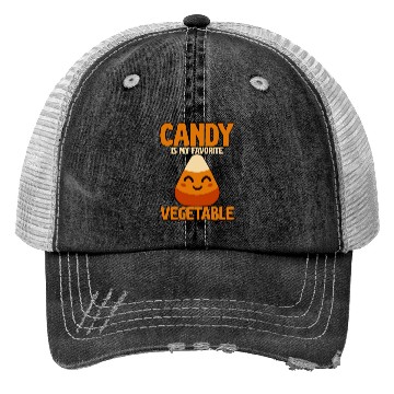 Discover Candy Is My Favorite Vegetable Trucker Hats
