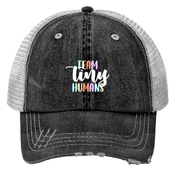 Discover Nursing ICU Neonatal Team Tiny Humans NICU Nurse Trucker Hats