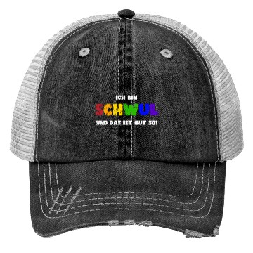 Discover Pride LGBTQ. I´m gay! Trucker Hats