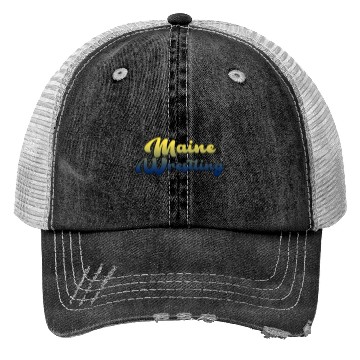 Discover Maine Wrestling Trucker Hats