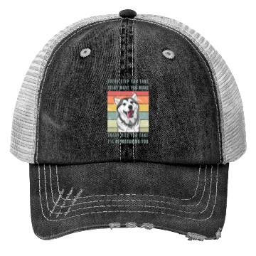 Discover Every Bite You Take - Husky Trucker Hats