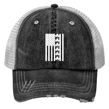 Discover St Patricks Day American Flag Trucker Hats
