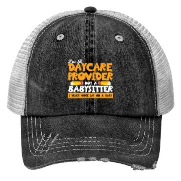 Discover Daycare Teacher Child Care Daycare Provider Gift Trucker Hats