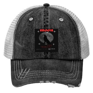 Discover moon wolf Trucker Hats