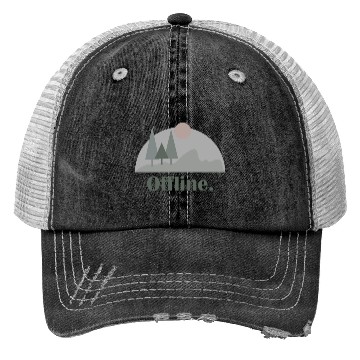 Discover Mountains Nature Adventure Outdoor Trucker Hats