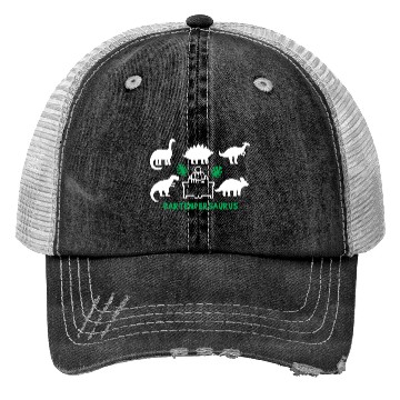 Discover Bartender Saurus Dinosaurs Trucker Hats