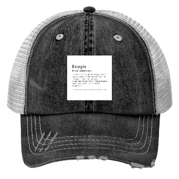 Discover Beagle Definition PTBB Trucker Hats